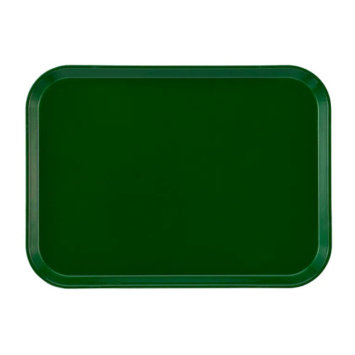Cambro 1216119 12" Green Rectangle Camtray - 12/Case