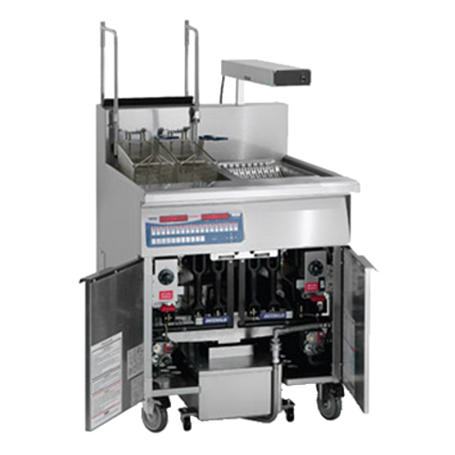 Imperial IFSCB-150-OP-T Gas 50 lb Built-In Fryer - 140,000 BTU