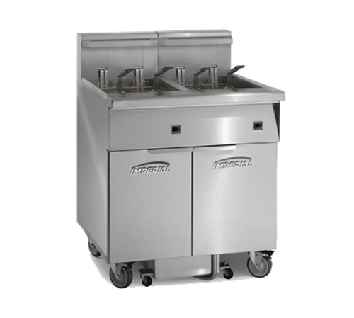 Imperial IFSSP450EUC 50 lb Electric Fryer - 208 Volts