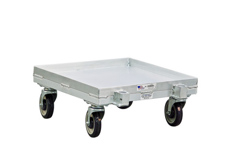 New Age 1176A Single Stack 1000 Lbs. Dolly for Dishwasher Racks