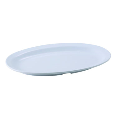 Winco MMPO-138W
 Plastic
 White
 Oval
 Platter
 2 Dozen (Contains 1 Dozen)