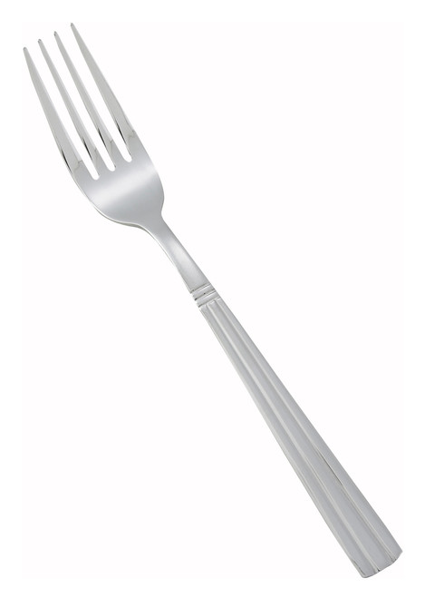 Winco 0007-05 7-3/8" Stainless Steel Dinner Fork (Contains 1 Dozen)