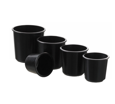 Matfer Bourgeat 345591 ExoGlass Baba Mold 2 Oz. 1-1/4" Dia. x 1-1/4"H Round Non-DeFormable Composite Material - 1 Pack