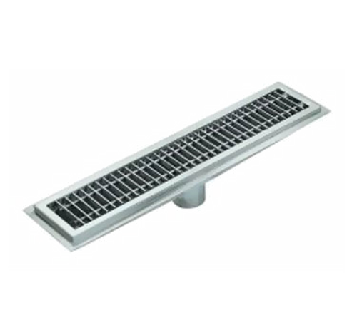 IMC Teddy FWR-36-SG FWR 7.5" x 36" Stainless Steel Floor Trough with Subway Grating