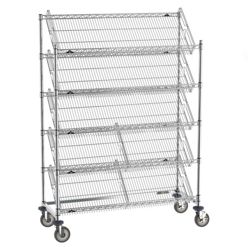 Metro DC36EC Slanted-Shelf Merchandiser/Dispenser Rack