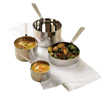 American Metalcraft SHSP32 3.5 Dia. Stainless Steel Mini Sauce Pot