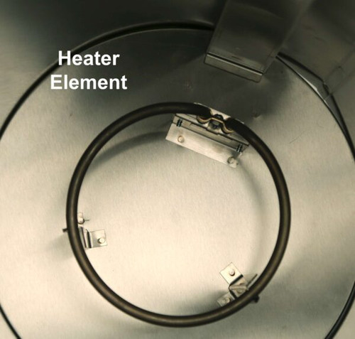 Lakeside 937 Adjust-a-Fit 35.13" W Stainless Steel Round Heated Dish Dispenser - 120 Volts