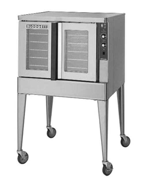 Blodgett ZEPH-200-E ADDL Stainless Steel 1 Deck Bakery Size Electric Zephaire Convection Oven - 208 Volts 3-Ph