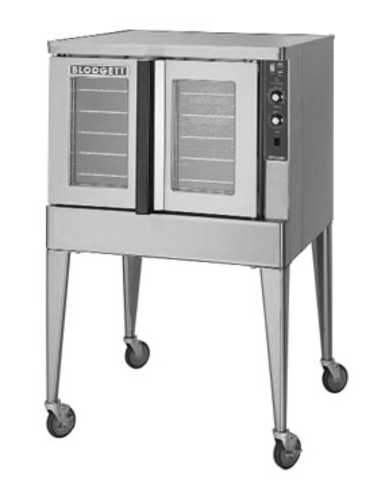 Blodgett ZEPH-200-E ADDL Stainless Steel 1 Deck Bakery Size Electric Zephaire Convection Oven - 208 Volts 3-Ph