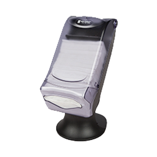 San Jamar H5005SCL Full Fold Countertop Napkin Dispenser Clear