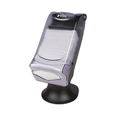 San Jamar H5005SCL Full Fold Countertop Napkin Dispenser Clear