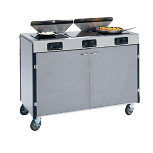 Lakeside 2085 Station Mobile Cooking Cart Induction Heat Stove