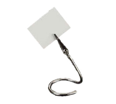 American Metalcraft SAC40 4" H Stainless Steel Card Holder
