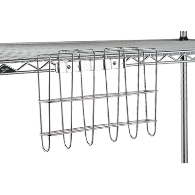 Metro Ph1239C Super Erecta File Basket 2-5/8" x 12-3/4" Chrome Plated Holds Standard-Size File Folders