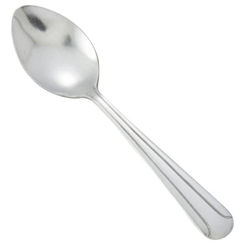 Winco 0001-10 7-5/8" 18/0 Stainless Steel Tablespoon (Contains 1 Dozen)