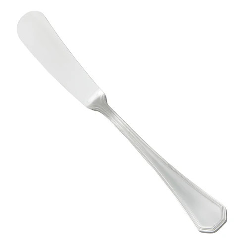 Winco 0035-12 6-3/4" Stainless Steel Butter Spreader (Contains 1 Dozen)