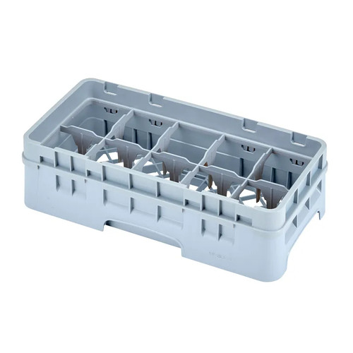 Cambro 10HS318151 Camrack Glass Rack With Soft Gray Extender - 5 Cases