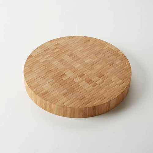 American Metalcraft B12 12" Wood Round Serving Board