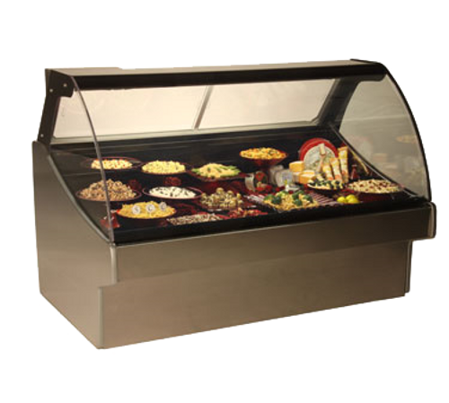 Structural Concepts GLDS4R 51"W Fusion Service Refrigerated Single Deck Deli Merchandiser