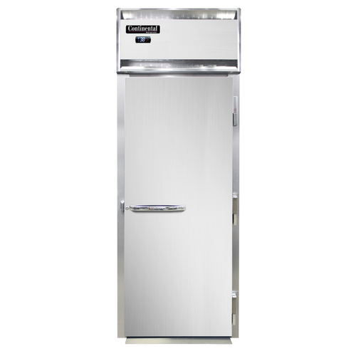 Continental Refrigerator D1RINSA 35.25" W One-Section Solid Door Roll-In Designer Line Refrigerator