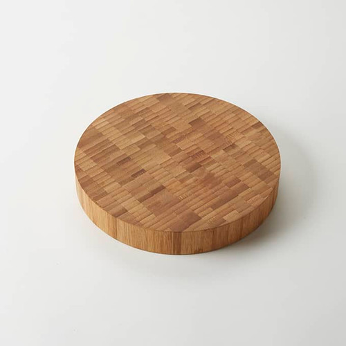 American Metalcraft B10 10" Wood Oval Serving Board