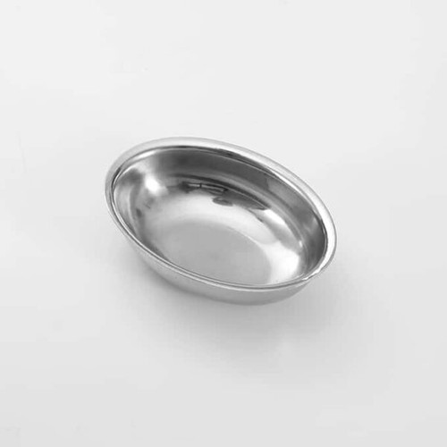 American Metalcraft D404 1 Oz. Stainless Steel Oval Sauce Cup