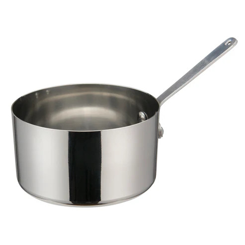 Winco DCWA-105S
 4-3/8"
 18 Oz.
 Stainless Steel
 Round
 Mini Sauce Pan