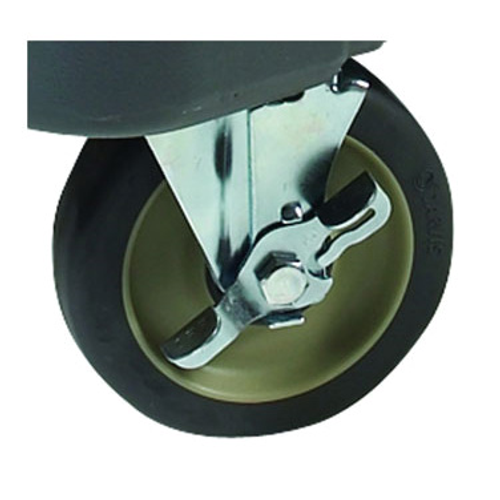 Winco Iic-C5B Caster 5" Dia. 150 Lb. Capacity Swivel With Brake Polyurethane