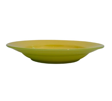 CAC China TG-120-SFL 12" Dia. 22 Oz. Sunflower Porcelain Round Tango Pasta Bowl (1 Dozen)