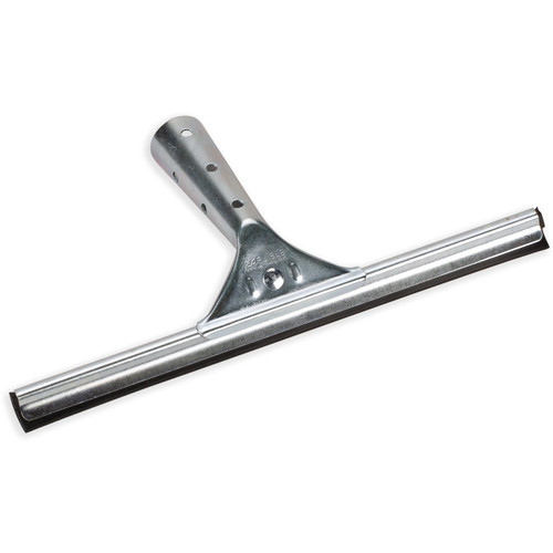 Carlisle 4007000 12" W Stainless Steel Handle Flo-Pac Hand Held Window Squeegee