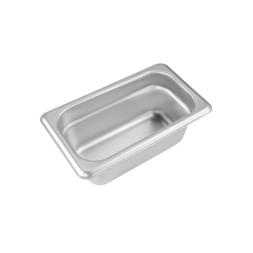 CAC China STPN-22-2 0.11 Size 2.5" 22 Ga. Stainless Steel Solid Steam Pan (72 Each Per Case)