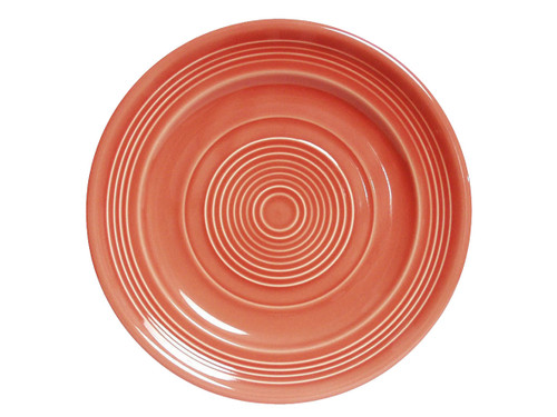 Tuxton CNA-104 10-1/2" Ceramic Cinnebar Round Plate (1 Dozen)