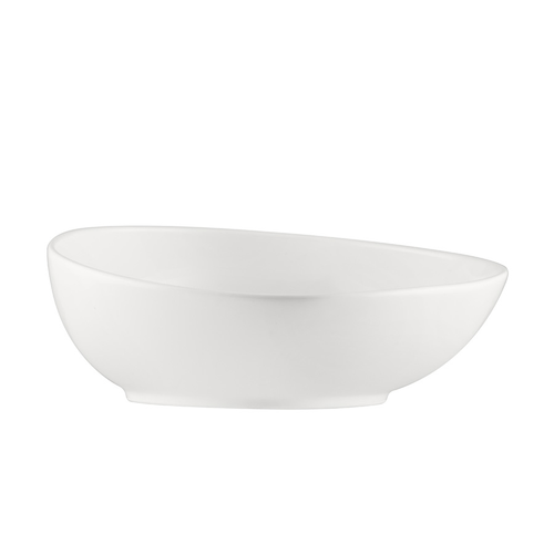 CAC China BRT-B11 45.75 Oz. Bone White Porcelain Beret Bowl (1 Dozen)