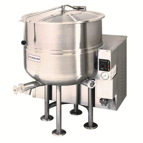 Cleveland KGL100 100 Gallon 2/3 Steam Jacket Kettle - 190,000 BTU