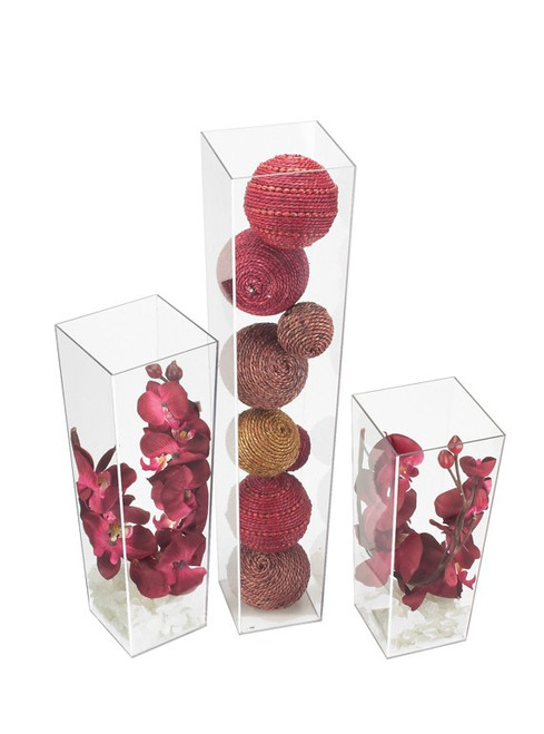 Cal-Mil 879-24 Accent Display Tube Square 5"