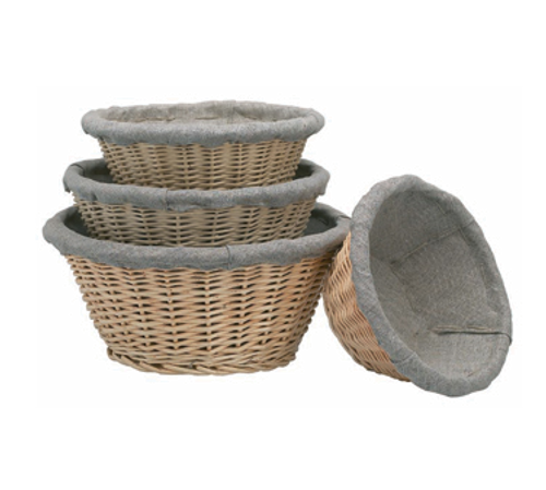 Matfer Bourgeat 118513 4 Lb. Round Banneton Proofing Basket