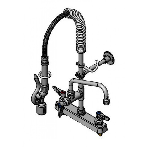 T&S Brass Mpj-8Cln-08-Cr Easyinstall Mini Pre-Rinse Unit