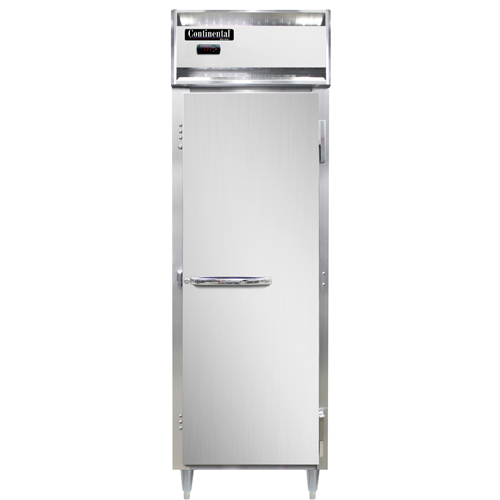 Continental Refrigeration DL1W Designer Line Heated Cabinet Reach-In 26"