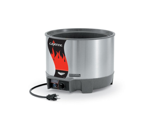 Vollrath 72021 12-5/8" Dia. x 9-5/8"H Heat 'n Serve Soup Warmer - 120 Volts, - 800 Watts