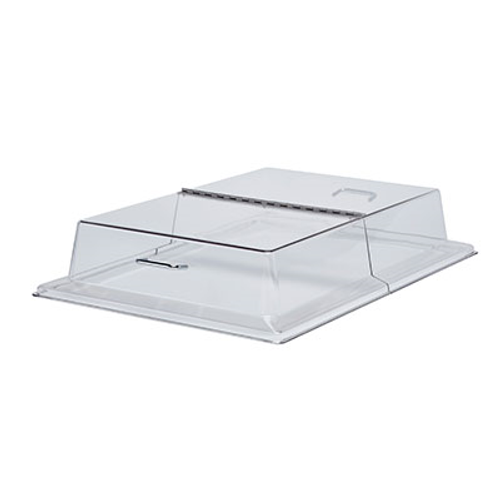 Cambro RD1826CWH135 26.75" W x 18.75" D x 5.13" H Polycarbonate Clear Rectangular Camwear Display Cover