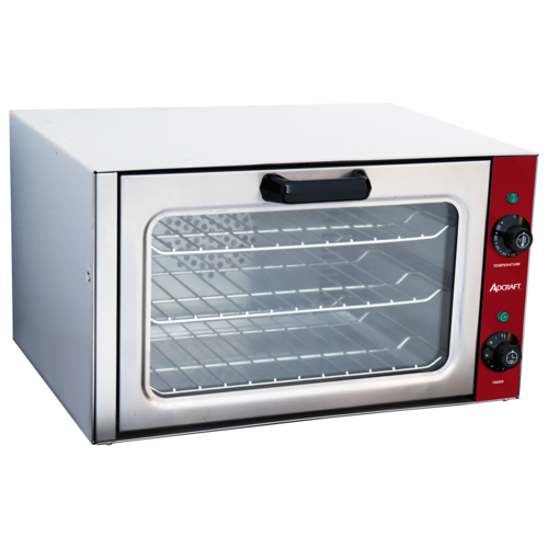 Admiral Craft COQ1750WS 20.79" W Stainless Steel Electric 3 Quarter-Size Sheet Pans Convection Oven - 120 Volts