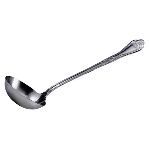 Winco LE-4 4 Oz. Stainless Steel Elegance Gravy Ladle