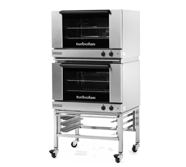 Moffat E27M2 Doublestack casters Turbofan Electric Convection Oven (2 each E27M2 + 1 each DSK27/28/31C)