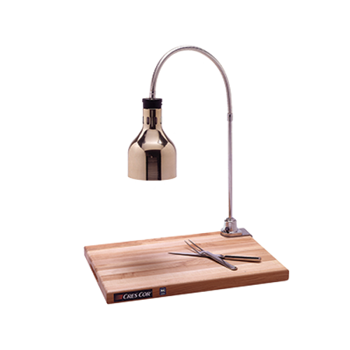 Cres Cor IFW-61-GL-10PN  Carving Station Maple Cutting Board Polished Nickel Hood