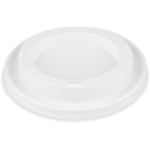 Dinex DX30008775 Turnbury EZ-Sip Mug Lid 3.5" (1000/cs) - White