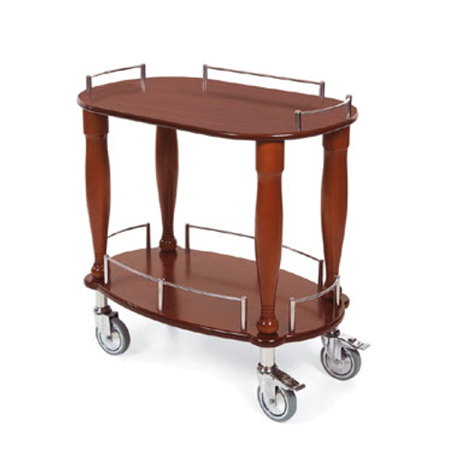 Lakeside 70010 Serving Cart-Bordeaux