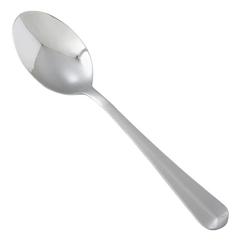 Winco 0015-01 6" 18/0 Stainless Steel Teaspoon (Contains 1 Dozen)