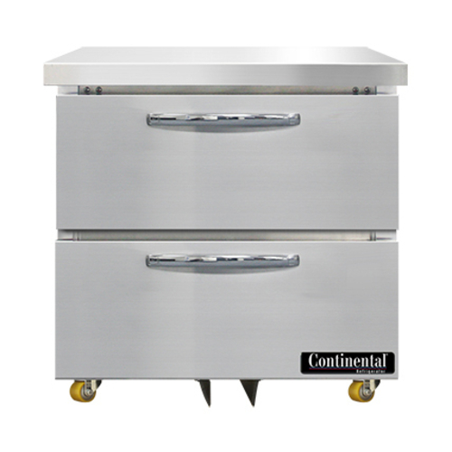 Continental Refrigerator SWF32N-U-D 32"W One-Section Undercounter Freezer