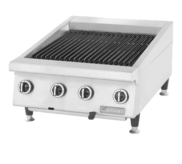 Garland GTBG48-AR48 48" Gas Countertop Charbroiler - 144,000 BTU