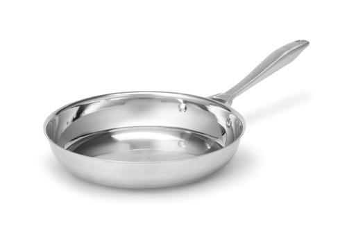 Vollrath 47752 Stainless Steel and Aluminum Intrigue Stainless Steel Fry Pans with Natural Finish